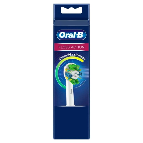 Насадка для зубной щетки Oral-B FlossAction EB25-4 (4шт) белая 9