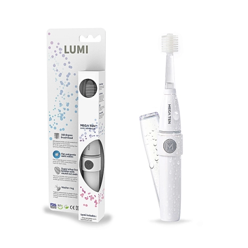 Электрическая зубная щетка MEGA TEN Lumi White 2
