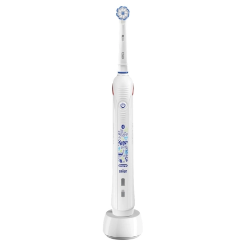 Детская электрическая зубная щетка Oral-B Smart 4 Junior Sensi D601.513.3 0