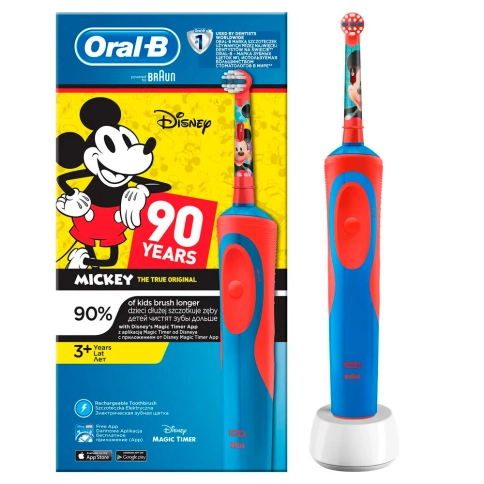 Детская электрическая зубная щеткаOral-B Vitality Kids Микки Маус 0