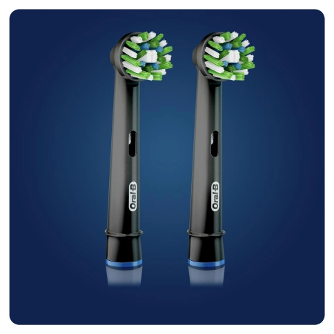 Насадка Oral-B CrossAction для эффективной чистки (2 шт) черная 2
