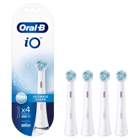 Oral-B iO Ultimate Clean для эффективной чистки (4 шт) белая