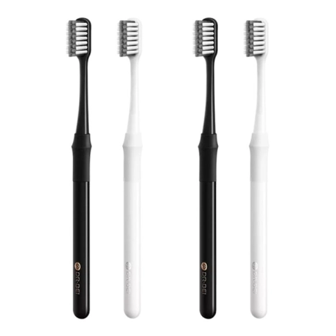Набор зубных щеток Dr.Bei Bass Toothbrush Bamboo Joint 4 шт 0