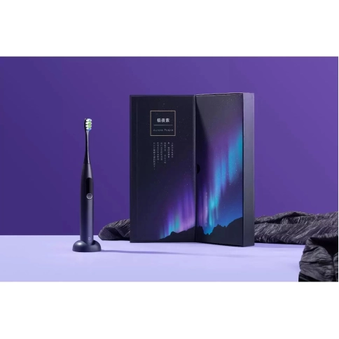 Электрическая зубная щетка Oclean X Pro фиолетовая 3