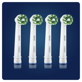 Oral-B CrossAction для эффективной чистки (4 шт) белая