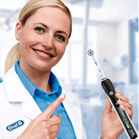 Зубная щетка электрическая Braun Oral-B Teen D601.523.3, черная 5