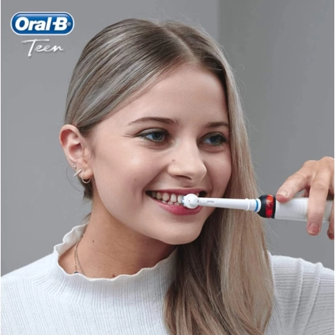 Зубная щетка электрическая Braun Oral-B Teen D601.523.3, черная 7