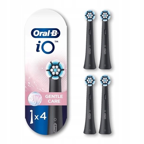 Насадка Oral-B iO Gentle Care для бережной чистки (4 шт) черная 9