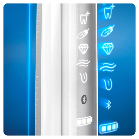 Электрическая зубная щетка Oral-B Genius 10000N Special Edition Sensi Lotus White D701.515.6XC 4