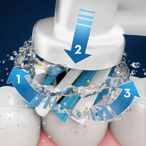 Электрическая зубная щетка Oral-B Genius 10000N Special Edition Sensi Lotus White D701.515.6XC 1
