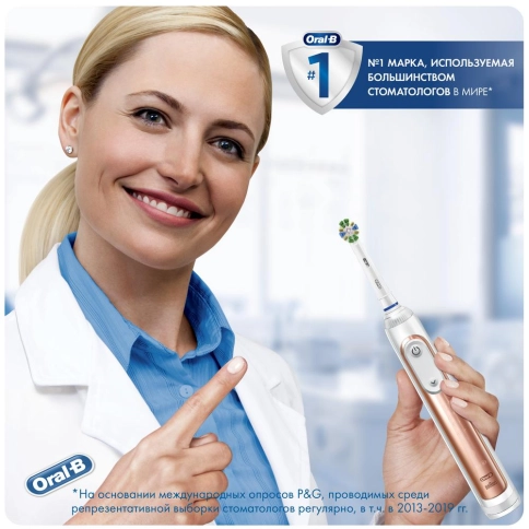 Насадка для зубной щетки Oral-B FlossAction EB25-4 (4шт) белая 8