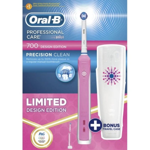 Электрическая зубная щетка Oral-B Professional Care 700 D16.513.U розовая 1