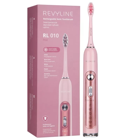 Электрическая зубная щетка Revyline RL010 розовая 3