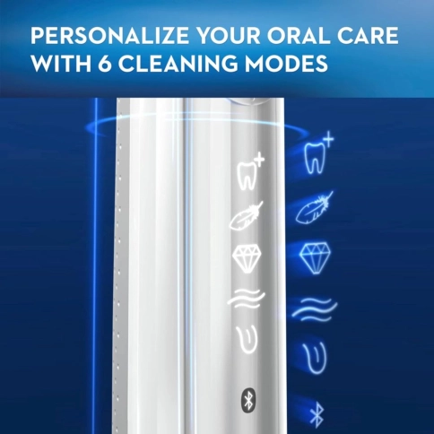 Электрическая зубная щетка Oral-B Genius X 20000 White D706.513.6 12