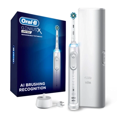 Электрическая зубная щетка Oral-B Genius X 20000 White D706.513.6 8
