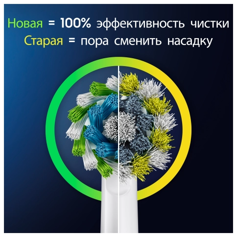 Электрическая зубная щетка Oral-B Pro Series 1 Duo/D305.523.3H черная+бирюзовая 3 режима тип 3791+Насадка Cross Action 10