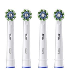 Oral-B CrossAction для эффективной чистки (4 шт) белая
