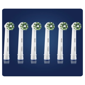 Oral-B CrossAction для эффективной чистки (6 шт) белая
