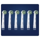 Насадка Oral-B CrossAction для эффективной чистки (6 шт) белая 1