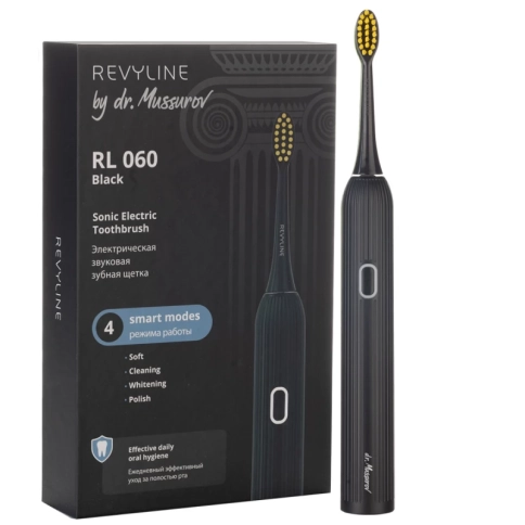 Электрическая зубная щетка Revyline RL 060 Black by Dr. Mussurov 3