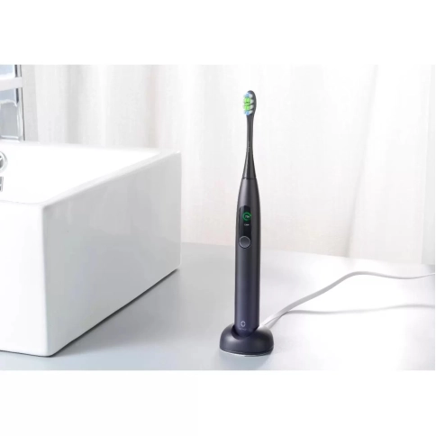 Электрическая зубная щетка Oclean X Pro фиолетовая 1