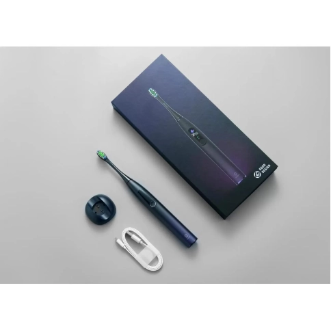 Электрическая зубная щетка Oclean X Pro фиолетовая 2