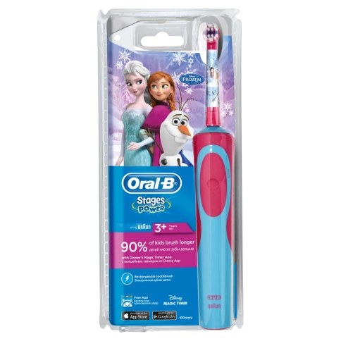 Детская электрическая зубная щеткаOral-B Stages Power Kids Холодное сердце 5