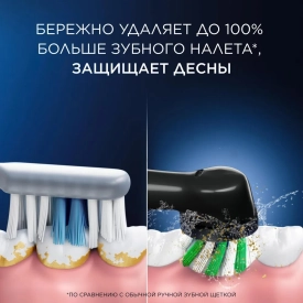 Oral-B Vitality Pro лиловая + Насадка Sensitive Clean (1шт)