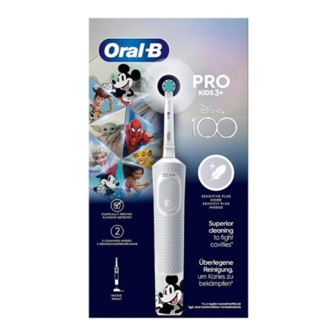 Детская электрическая зубная щеткаOral-B Vitality Pro Kids 100 лет Диснею Special Edition 8