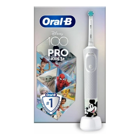 Детская электрическая зубная щеткаOral-B Vitality Pro Kids 100 лет Диснею Special Edition 7
