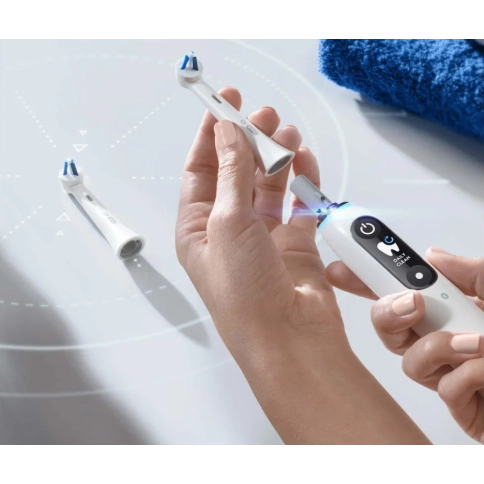 Насадка Oral-B iO Specialised Clean для тщательной чистки (2 шт) белая 6