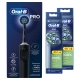 Электрическая зубная щётка Oral-B Vitality Pro чёрная + Насадки Oral-B CrossAction (10 шт) 22