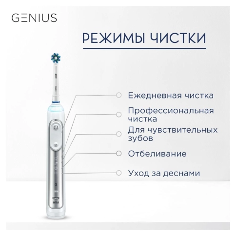 Электрическая зубная щетка Oral-B Genius 8000/D701.515.5XC 3