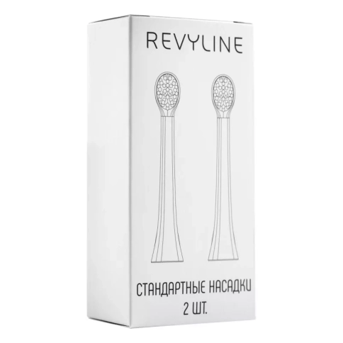 Насадки для детской электрической зубной щетки Revyline RL 025 желтые (2 шт) 3