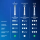 Набор насадок Oral-B: CrossAction (6 шт) белая , 3D White (4 шт) белая 21