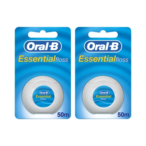 Зубная нить Oral-B Essential floss мятная 50м (2 шт.) 13