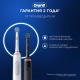 Набор электрических зубных щеток Oral-B Pro 3 DUO черная и белая (2 шт) с насадкой Oral-B CrossAction для эффективной чистки (6 шт) 10