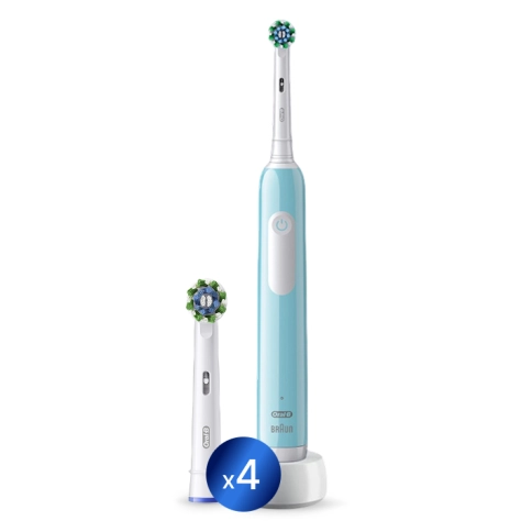 Электрическая зубная щётка Oral-B Pro Series 1 + Насадка для эффективной чистки Oral-B CrossAction (4 шт) 0