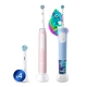 Набор электрических зубных щеток Oral-B Vitality Kids Хамелеон + iO 3 Brush Pink + Насадка Ultimate Clean (4 шт) Набор электрических зубных щеток Oral-B Vitality Kids Хамелеон + iO 3 Brush Pink + Насадка Ultimate Clean (4 шт)
