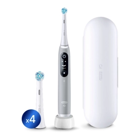 Oral-B iO 6 Grey Opal + Насадка Ultimate Clean (4 шт)
