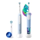 Набор электрических зубных щеток Oral-B Vitality Kids Хамелеон + Oral-B iO 3 Ice Blue + Насадка Ultimate Clean (4 шт) Набор электрических зубных щеток Oral-B Vitality Kids Хамелеон + Oral-B iO 3 Ice Blue + Насадка Ultimate Clean (4 шт)