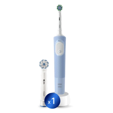Электрическая зубная щетка Oral-B Vitality Pro + насадка Oral-B EB60 Sensitive Clean, 1 шт 0