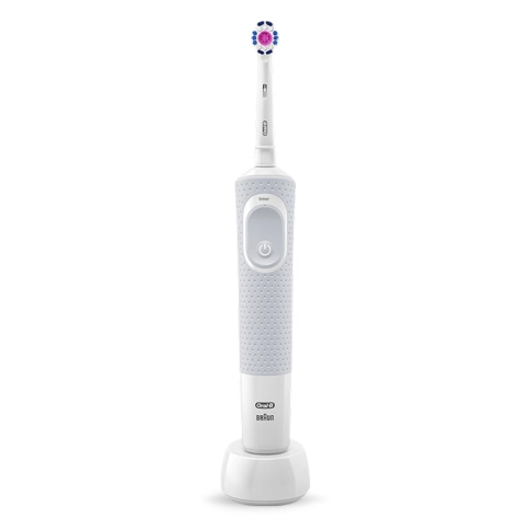 Электрическая зубная щетка Oral-B Vitality белая 3D White 0