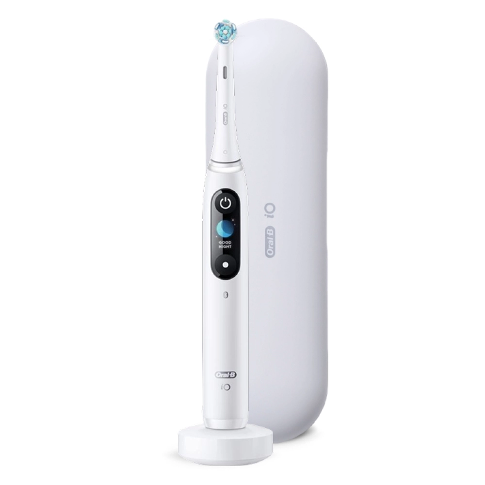 Электрическая зубная щетка Oral-B iO 9 White Alabaster +