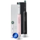 Электрические зубные щетки Oral-B Pro 3 3500 розовая и черная + Насадка для эффективной чистки Oral-B CrossAction (4 шт) 0