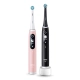 Набор электрических зубных щеток Oral-B iO 6 DUO черная и розовая (2 шт) 0