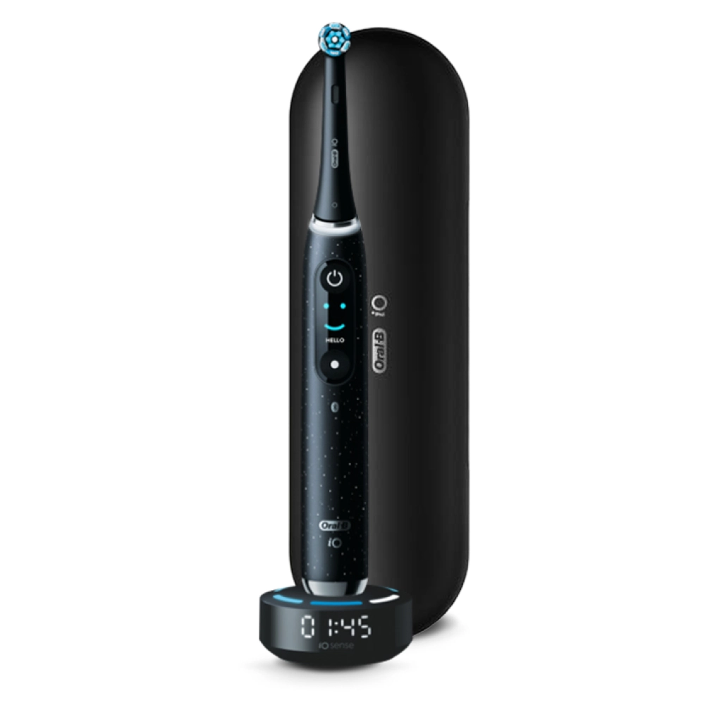 Электрическая зубная щетка Oral-B iO 10 Cosmic Black с футляром