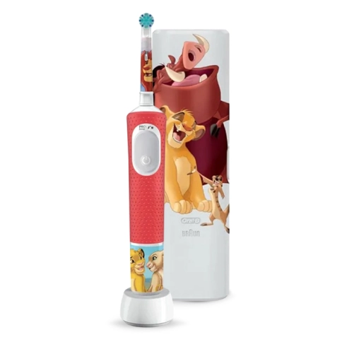 Детская электрическая зубная щеткаOral-B Vitality Pro Kids Король Лев с футляром 0