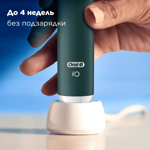 Электрическая зубная щетка Oral-B iO 2 темно-зеленая 6 Электрическая зубная щетка Oral-B iO 2 темно-зеленая 6