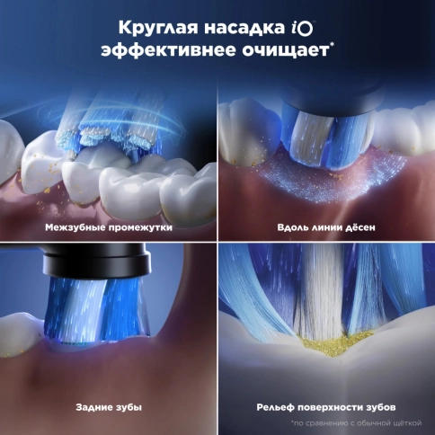 Электрическая зубная щетка Oral-B iO 9 Sapphire Blue 8 Электрическая зубная щетка Oral-B iO 9 Sapphire Blue 8